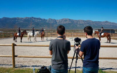 Quiero grabar un vídeo para mi centro hípico, ¿cómo lo hago?